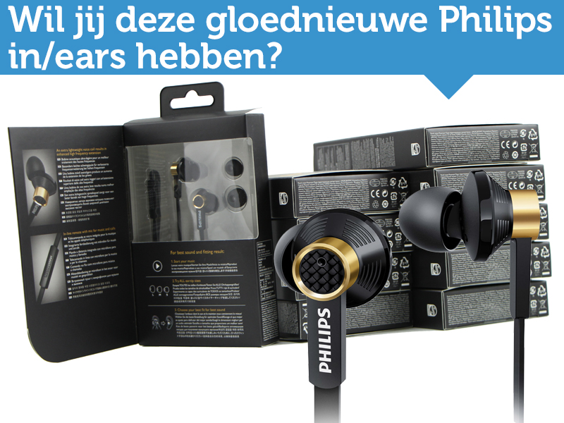 Testers gezocht! Test jij de nieuwste Philips in-ears?