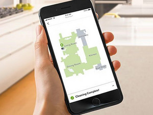 Bedienen op afstand kan via de iRobot HOME app